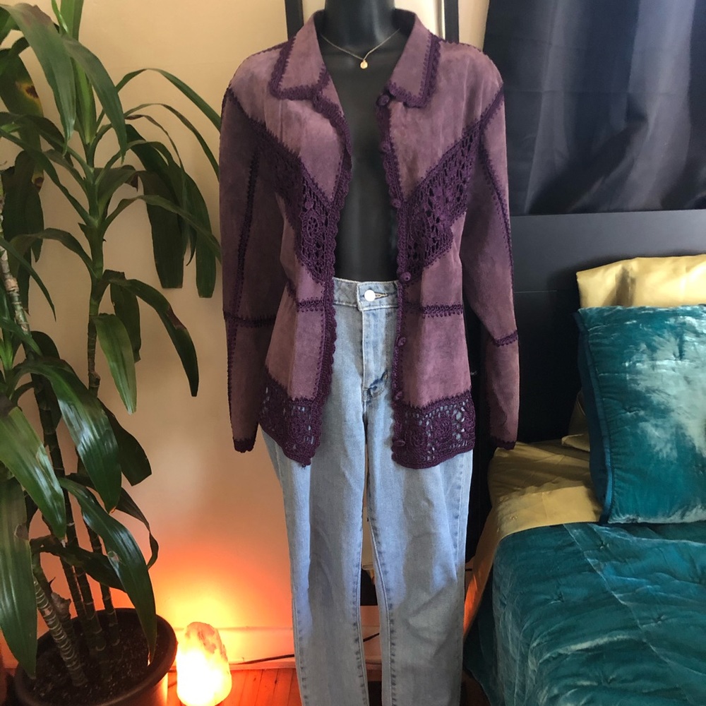 Suede jacket